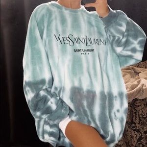 Vintage printed crewneck